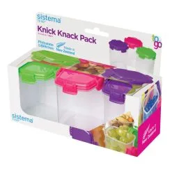 Sistema Voorraaddoos To Go Medium Set Van 3 - Assorti