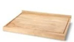 Continenta Werkplank Voor Aanrecht 62x46.5cm - Rubberwood