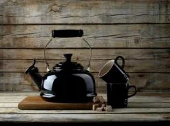 Le Creuset Waterketel Tradition 2.1l Zwart