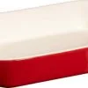 Staub Gratineerschaal Rechthoekig 20x16cm/1.1L - Kersenrood - Keramiek -meubels winkel product 171133