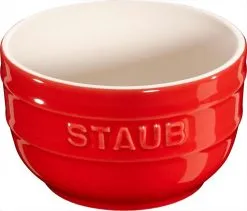 Staub Ramekin 8cm Kersenrood - Set Van 2 - Keramiek
