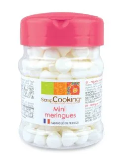 SCRAP COOKING ScrapCooking Mini Meringues 35 Gram Wit