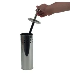 Kela Toiletborstel Bodo Met Houder RVS Glans -meubels winkel product 190013