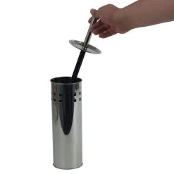 Kela Toiletborstel Leo Met Houder RVS Mat -meubels winkel product 190019