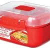 Sistema Kom Rechthoekig Microwave 525ml Rood -meubels winkel product 196982