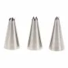 Patisse Spuitmond Set Van 3 Inox