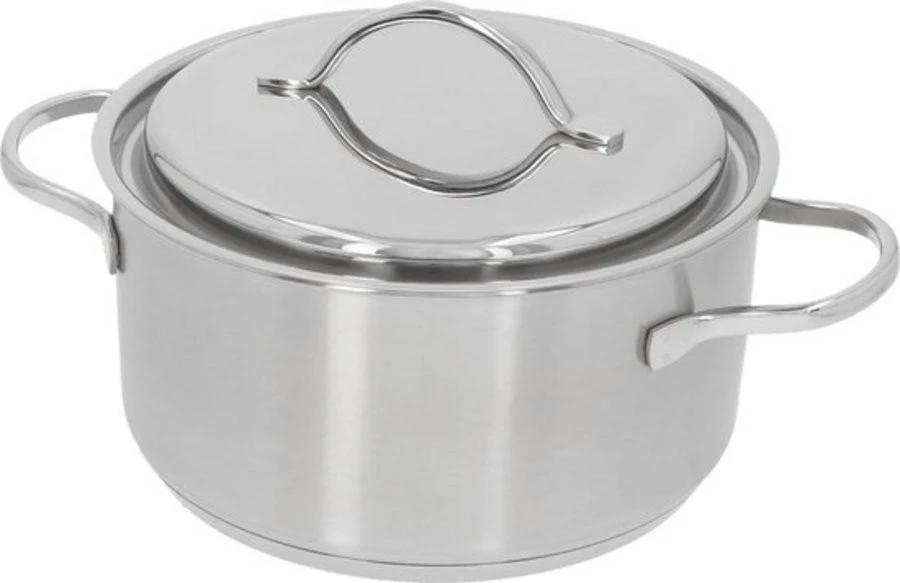 Demeyere Kookpot Resto 18 Cm Met Deksel RVS - 2.2 L 3 Demeyere Kookpot Resto 18 Cm Met Deksel RVS - 2.2 L