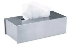 ZACK Puro Tissue Box 25x7.5x11.5cm RVS Mat