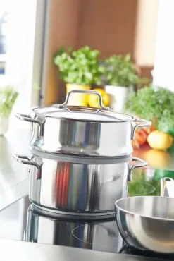 Demeyere Kookpot M.Deksel Apollo - 20CM Inductiebodem - 3L - RVS 6 Demeyere Kookpot M.Deksel Apollo - 20CM Inductiebodem - 3L - RVS -meubels winkel product 215388