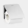 Brabantia Toiletrolhouder ReNew Matt Steel - Met Klep