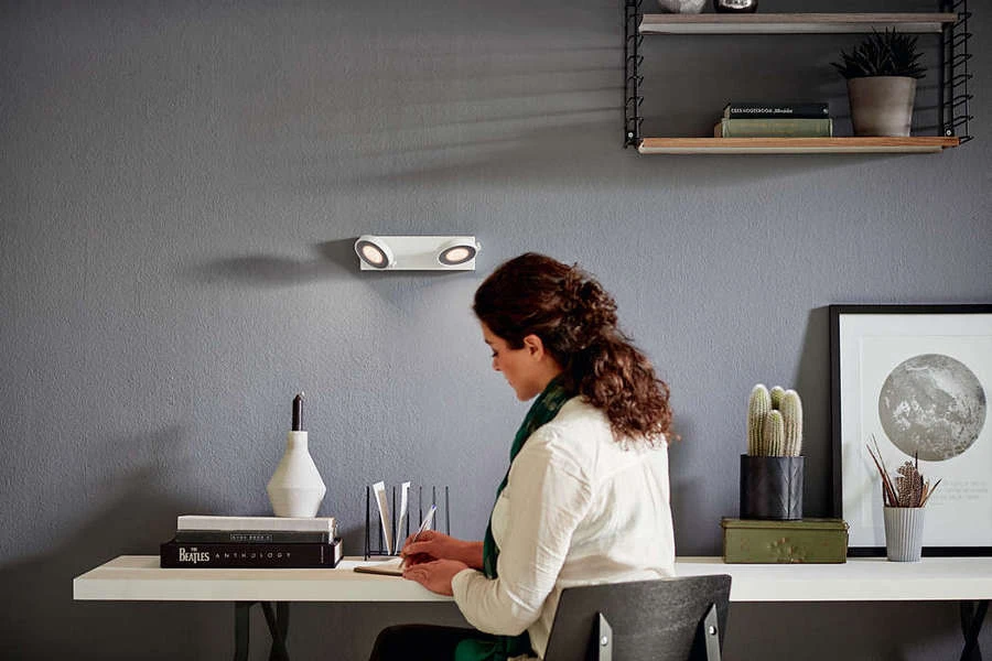 Philips Plafondlicht Clockwork - Tube - Wit 2x4.5W 5 Philips Plafondlicht Clockwork - Tube - Wit 2x4.5W - Afbeelding 3