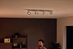 Philips Plafondlicht Clockwork - Tube - Wit 4x4.5W -meubels winkel product 235457