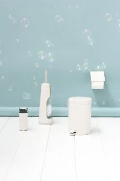 Brabantia Toiletborstel ReNew White - Met Houder -meubels winkel product 237473