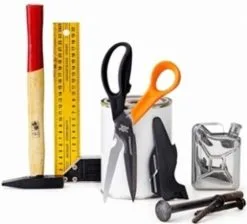 Fiskars Multifuncitonele Schaar 23cm Met Beschermhoes/Scharenslijper -meubels winkel product 239756