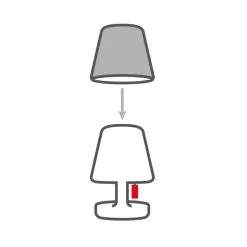 Fat Boy Fatboy Lamp Cover Cooper Cappie Willem Gold -meubels winkel product 251370