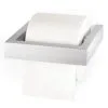 ZACK Linea Toiletrolhouder RVS Mat -meubels winkel product 26166