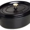 Staub Cocotte Ovaal 33cm Zwart - Gietijzer