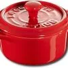 Staub Cocotte Rond 10cm/0.2L Kersenrood - Keramiek
