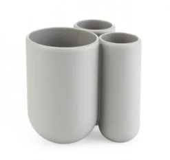 Umbra Tandenborstelhouder Touch Grijs 9.5x8x10 Cm