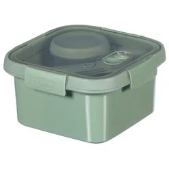 Curver Lunchset Smart To Go 1.1 L Groen 16x16x9 Cm - Bestek/Sauspot