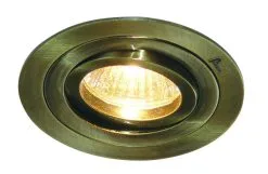 Φαντασία Fantasia Linux Inbouwspot Rond Brons 1x 5W GU10 Led Lamp