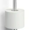 ZACK Atore Reserve Toiletrolhouder 26cm RVS Mat
