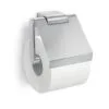 ZACK Atore Toiletrolhouder Met Klep RVS Mat