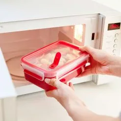 Emsa Voorraaddoos Clip & Micro 1.0 L Redmet 2 Inzetten - 19.5x13.5x7 Cm -meubels winkel product 366381