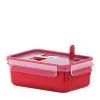 Emsa Voorraaddoos Clip & Micro 1.0 L Redmet 2 Inzetten - 19.5x13.5x7 Cm -meubels winkel product 366382