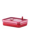 Emsa Voorraaddoos Clip & Micro 1.2 L Redmet 3 Inzetten - 22.5x16.3x5.8 Cm -meubels winkel product 366384