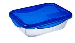 Pyrex Ovenschaal Cook&Go 24x18x6cm Rechthoekig Met Deksel - 1.7L
