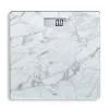 ADE Personenweegschaal Digitaal Aurora 30x30 Cm - Tot 180 Kg - Marmer Grijs