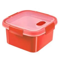 Curver Vershouddoos Smart Steamer 1.1L Rood - 162x162x88mm - Met Stoomtray