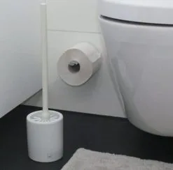 Kela Toiletborstel Mono Met Houder Wit -meubels winkel product 522455