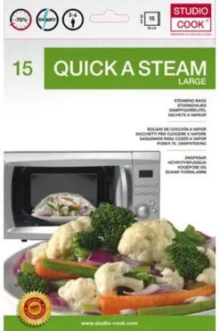 Studio Cook Stoomzak L Quick A Steam Set Van 15