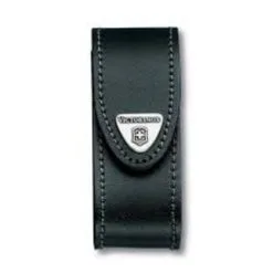 Victorinox Riemtas Leder Zwart Voor Zakmes
