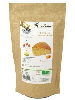 Mirontaine Bereiding Voor Taart Bio 306 G - Sinaasappelsmaak