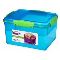 Sistema Trends Lunch Lunchbox 2.3l Met 4 Compartimenten - Assorti