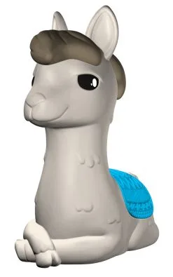 Dhink Nachtlamp LED Alpaca 17 Cm Blauw Colour Changing + Timer