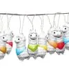 Lichtsnoer LED Alpaca - Warm Wit Dhink - 2m - Wit Met Gekleurde Sjaals -meubels winkel product 620818