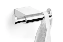 ZACK Atore Dubbele Handdoekhaak RVS Glans -meubels winkel product 625002