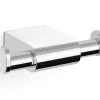 ZACK Atore Dubbele Handdoekhaak RVS Glans -meubels winkel product 625003