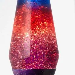 Fisura Lava Lamp Paars Met Glitters -meubels winkel product 628267