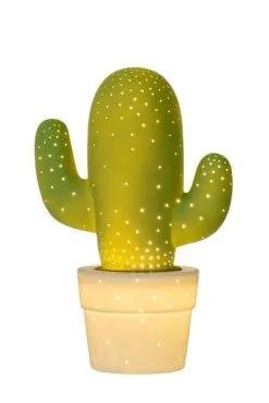 Lucide Cactus Tafellamp Groen 1x40w E14