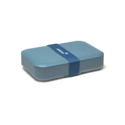 Amuse Brooddoos Met Elastiek Large Blauw - 21x14x5cm