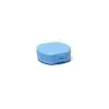 Amuse Snackdoos Clip Rond Blauw - 11cm