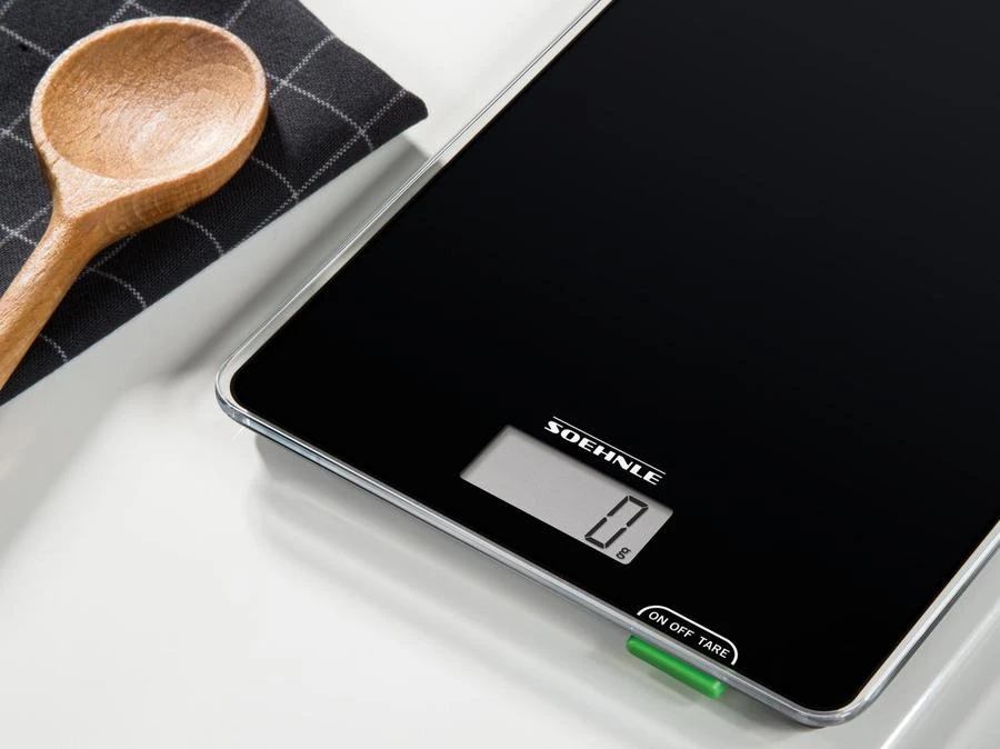 Leifheit Soehnle Keukenweegschaal Page Compact 100 Digitaal - Black 4 Leifheit Soehnle Keukenweegschaal Page Compact 100 Digitaal - Black - Afbeelding 2