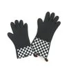 Il Cucinino Ovenwant Met Vingers Kort Zwart/Monza - Neopreen
