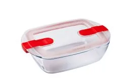 Pyrex Ovenschaal Met Deksel Cook&Heat 23x15x6cm - Rechthoekig
