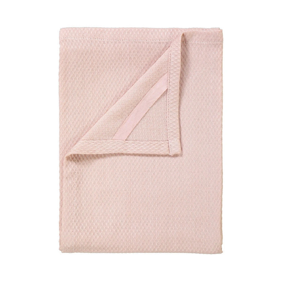 Blomus Keukenhanddoek Quad Rose Dust 50x70cm - Set 2 Stuks 3 Blomus Keukenhanddoek Quad Rose Dust 50x70cm - Set 2 Stuks